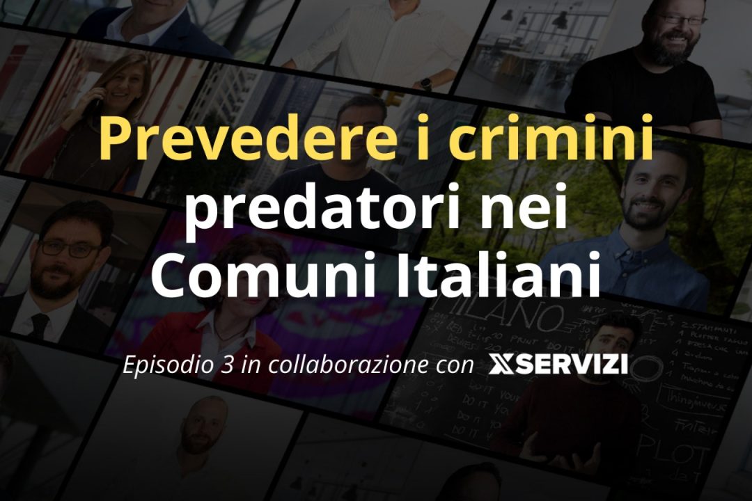 Prevedere i crimini predatori nei comuni italiani