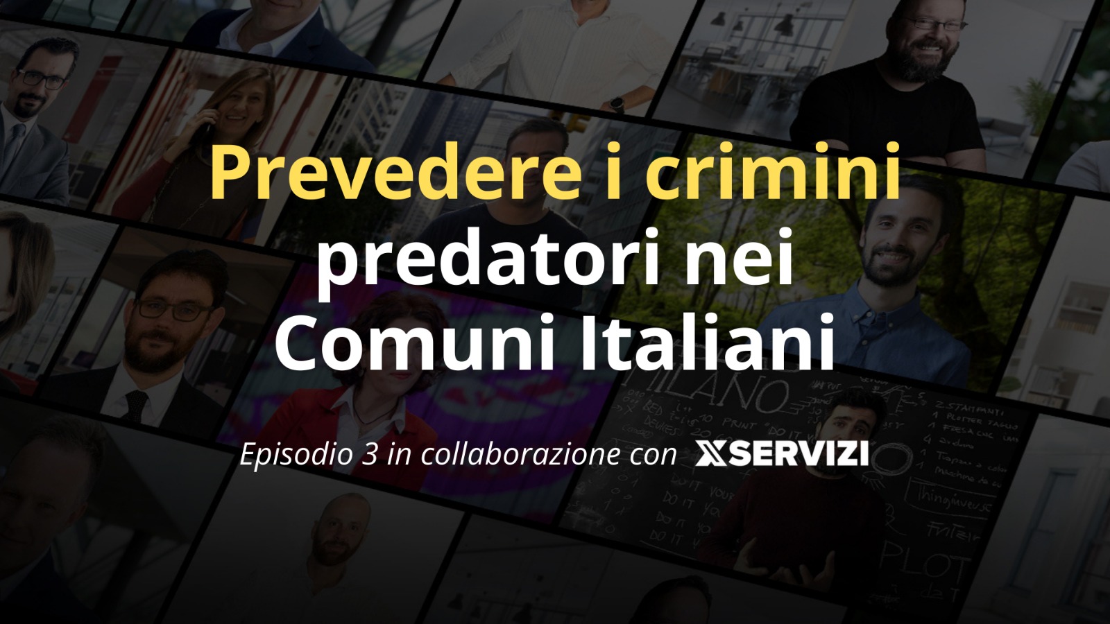 Prevedere i crimini predatori nei comuni italiani