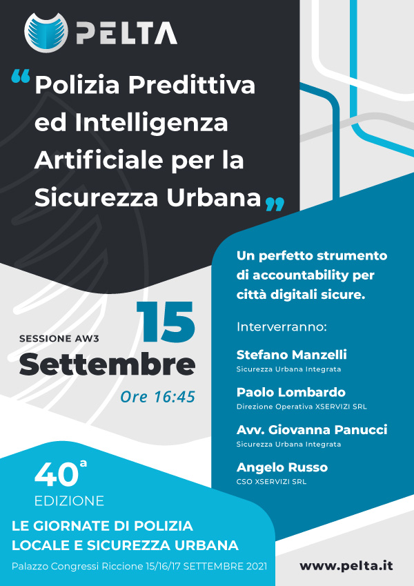 PELTA - 40ª Edizione Le Giornate di Polizia Locale e Sicurezza Urbana